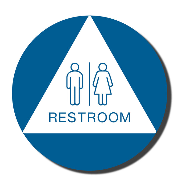 California ADA Restroom Signs - ADA Compliant - Title 24 - 12