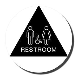 California ADA Accessible Restroom Signs - NapADASigsn