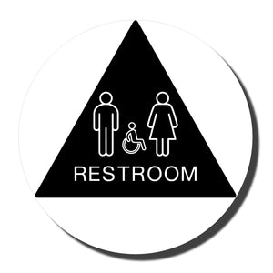 California ADA Accessible Restroom Signs - NapADASigsn