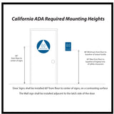 NapADASigns - ADA Installation Guidelines for California ADA Signs