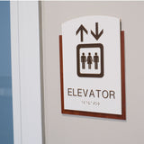 NapADAsigns - Custom ADA Compliant Signs - Designer Timber Sign Collection